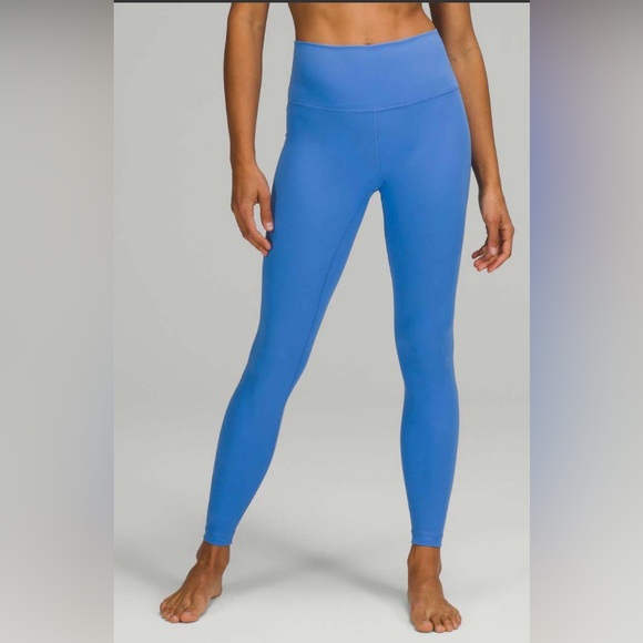 NWOT NEW Lululemon Wunder Under High-Rise Tight 28" *Full-On Luxtreme Blue Nile - Picture 2 of 5